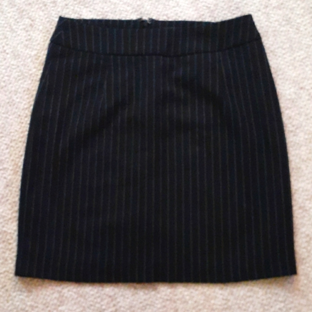 Pinstripe Mini Skirt